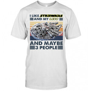 Nice I Like Star Wars And My Lego And Maybe 3 People  T-Shirt